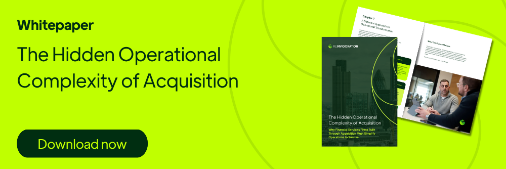 Whitepaper: The Hidden Operational Complexity of Acquisition