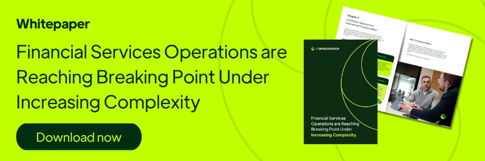 Financial Services Operations are Reaching Breaking Point Under Increasing Complexity Banner