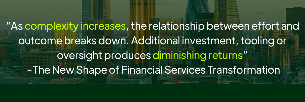 The New Shape of Financial services Transformation 